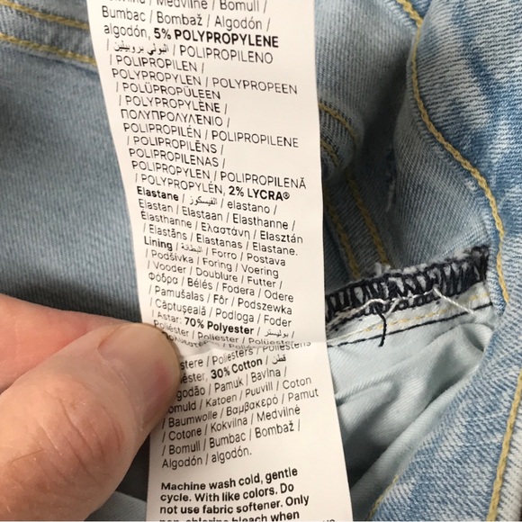 NWT Women's 16 SPANX Lycra Fitsense Flare Jean Turner Wash Denim Jeans High Rise - Picture 10 of 11